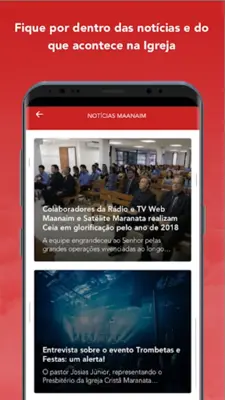 Igreja Cristã Maranata android App screenshot 1